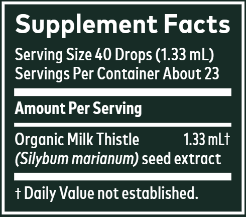 Milk Thistle Seed (Gaia Organics®) (Gaia Herbs)