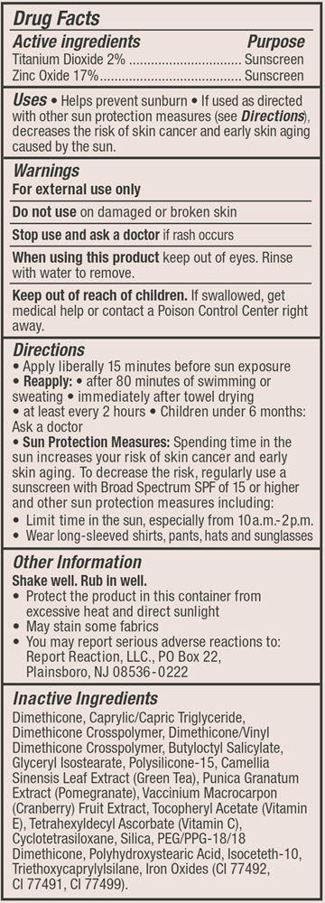 Mineral Tinted Crème SPF 30 (MDSolarSciences) Drug Facts