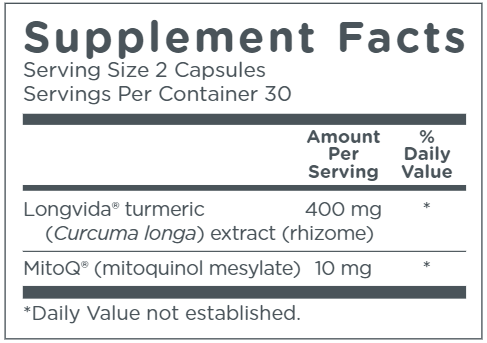 MitoQ + Curcumin (MitoQ)