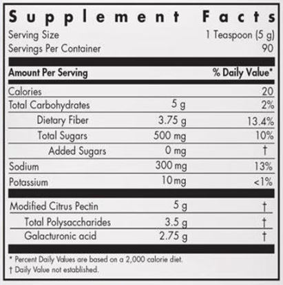 Modified Citrus Pectin Powder (Allergy Research Group)