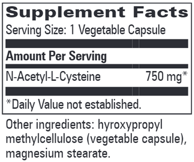 N-Acetyl-L-Cysteine (Progressive Labs)