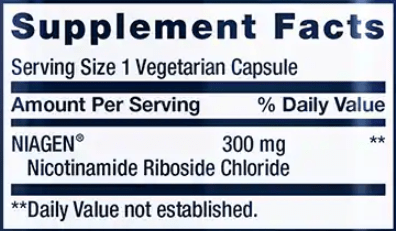 NAD+ Cell Regenerator 300 mg (Life Extension)