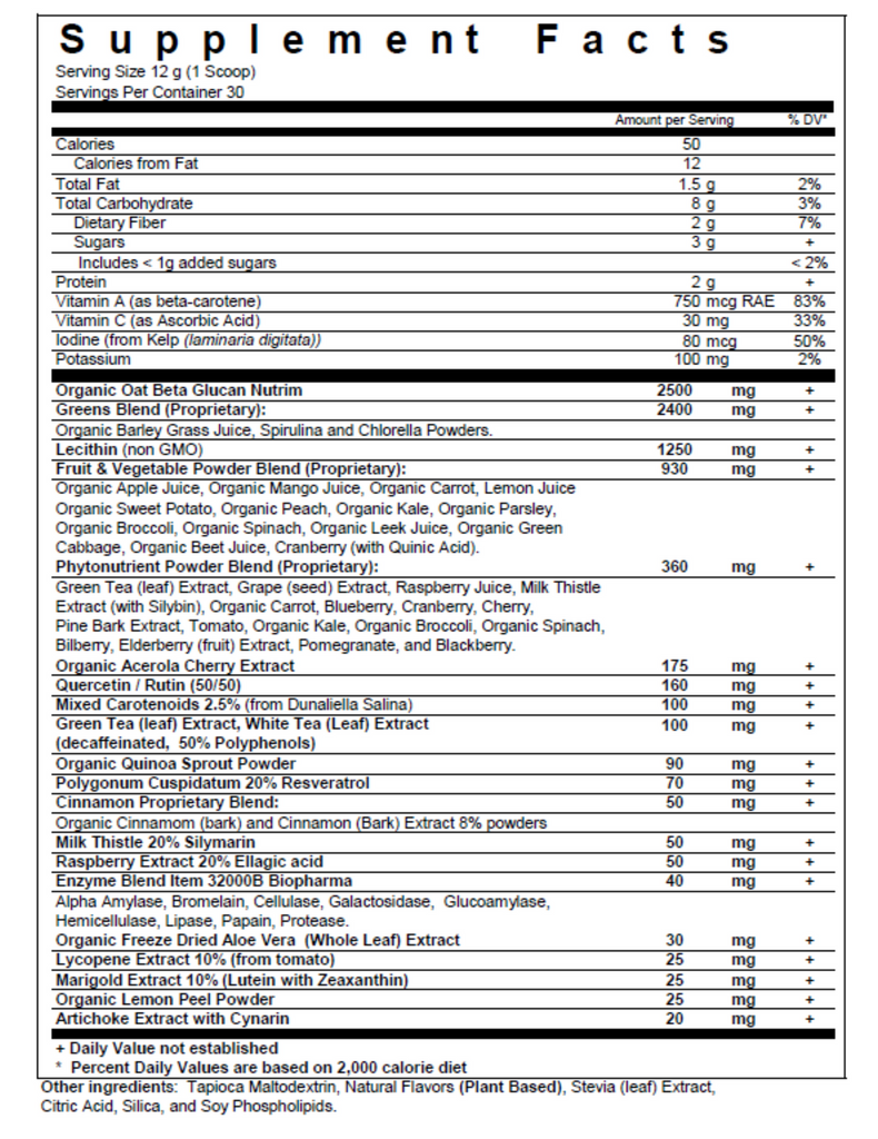 NanoGreens10 Green Apple (BioPharma Scientific)