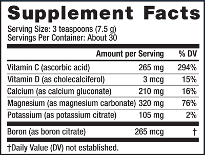 Natural Calm + Calcium Raspberry-Lemon (Natural Vitality)