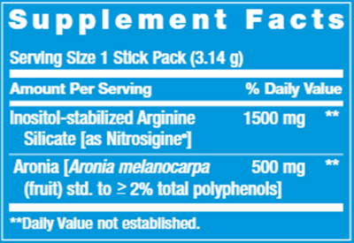 NitroVasc™ Boost (Berry)  (Life Extension) Supplement Facts