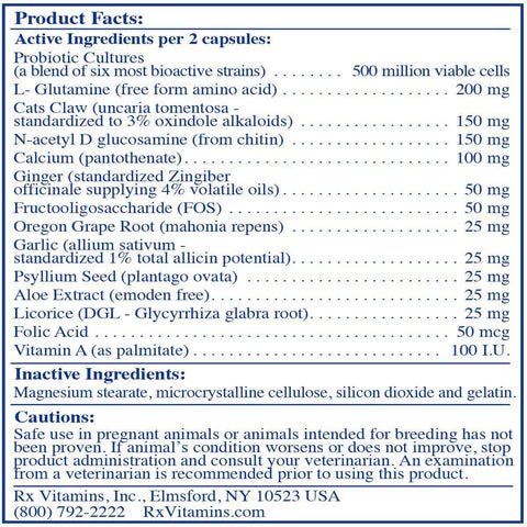 NutriGest for Dogs & Cats Capsules (Rx Vitamins for Pets)