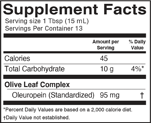 Olive Leaf Complex Peppermint (Barlean's Organic Oils)