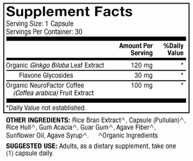 Organic Ginkgo Biloba (Dr. Mercola)