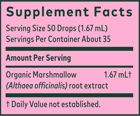 Organic Marshmallow Root (Gaia Herbs Professional Solutions)
