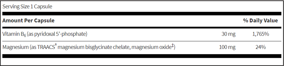 P-5-P Plus with Magnesium SFI Health