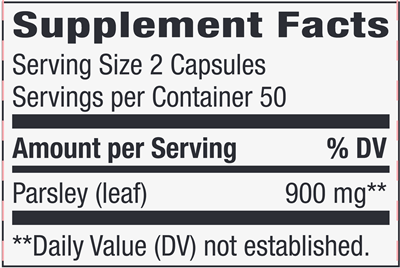 Parsley Leaf 900 mg (Nature's Way)