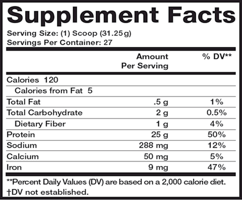 Pea Protein- Unflavored (Lean & Pure)