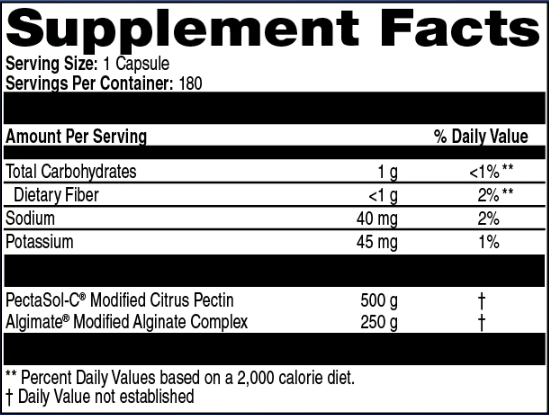 PectaSol Metal Detox (Clinical Synergy)