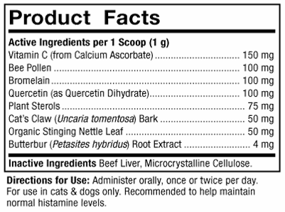 Pet Seasonal Support (Dr. Mercola)