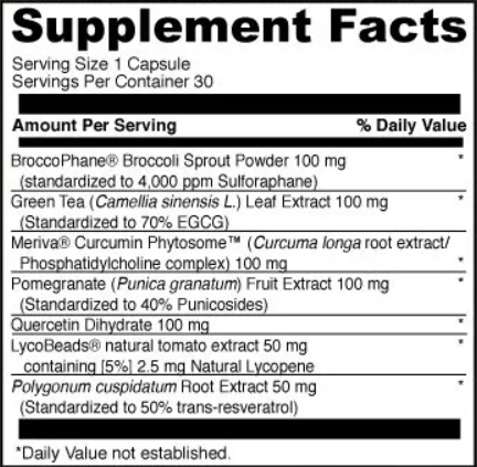 Phyto Benefits DaVinci Labs Supplement Facts