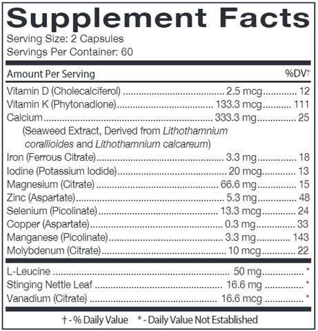 Phytocal O (D'Adamo Personalized Nutrition)