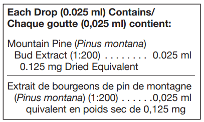 Pinus Montana 125 ml (UNDA)