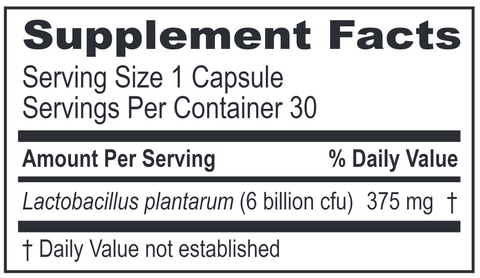 Plantadophilus (Transformation Enzyme) supplement facts