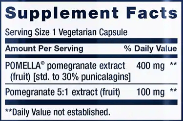 Pomegranate Fruit Extract (Life Extension)