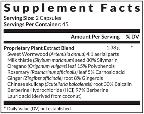 ProEnt2 Plus (Interplexus) Supplement Facts