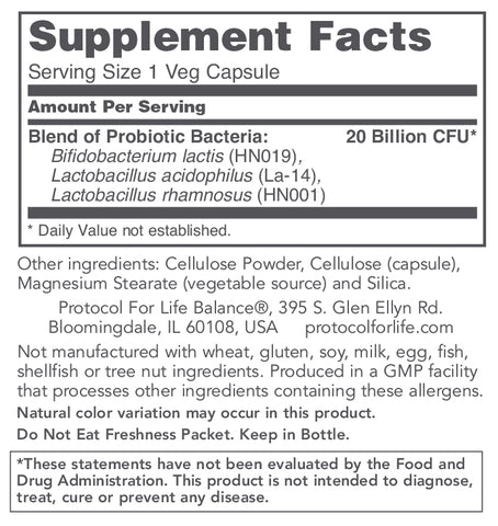 ProtoDophilus Woman 20 Billion (Protocol for Life Balance)