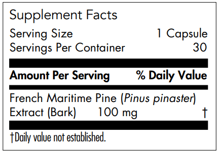 Pycnogenol® 100 (Allergy Research Group)