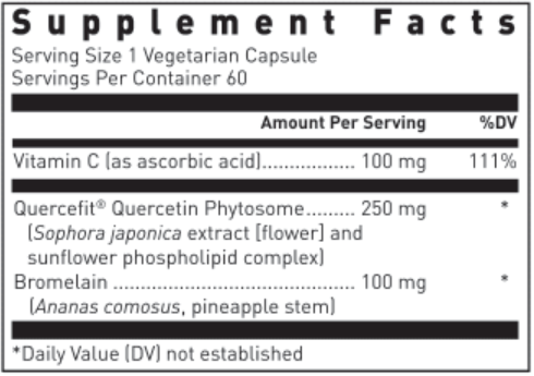 QUERCIPLEX (Douglas Labs) supplement facts