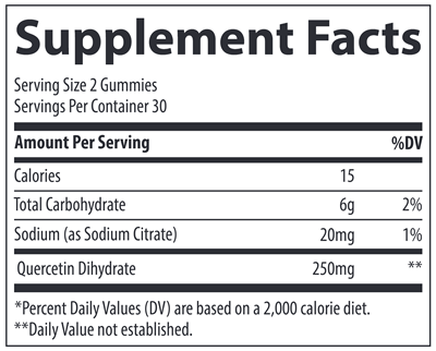 Quercetin Gummies (Trace Minerals Research)