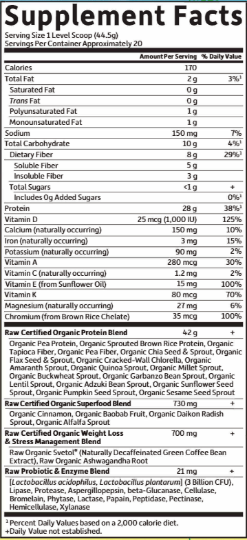 Raw Organic Fit Original (Garden of Life)