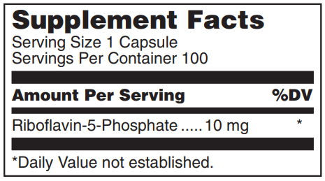 Riboflavin-5-Phosphate 10mg (Douglas Labs)