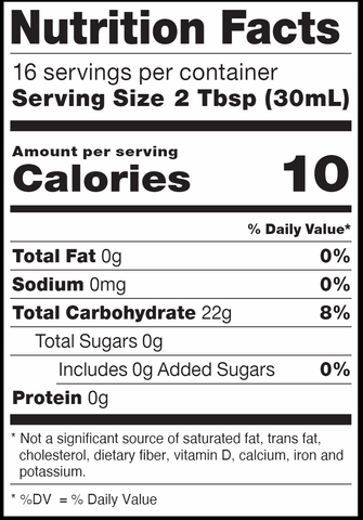 RxSugar Organic Pancake Syrup (RxSugar)