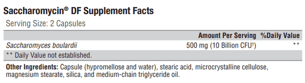 Saccharomycin DF (Xymogen)