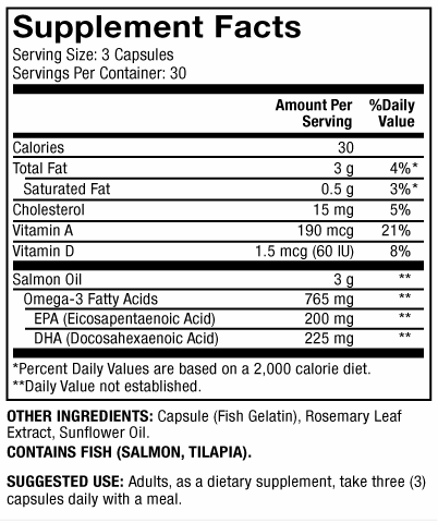 Salmon Oil (Dr. Mercola)