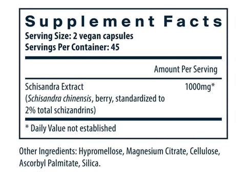 Schisandra Extract 1000 mg Vital Nutrients