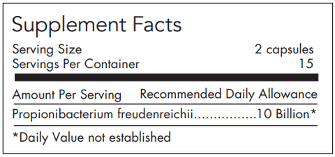 Securil (Nutricology) Supplement Facts