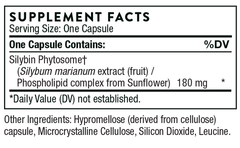 Siliphos (Thorne) Supplement Facts