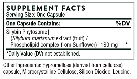 Siliphos Supplement Facts