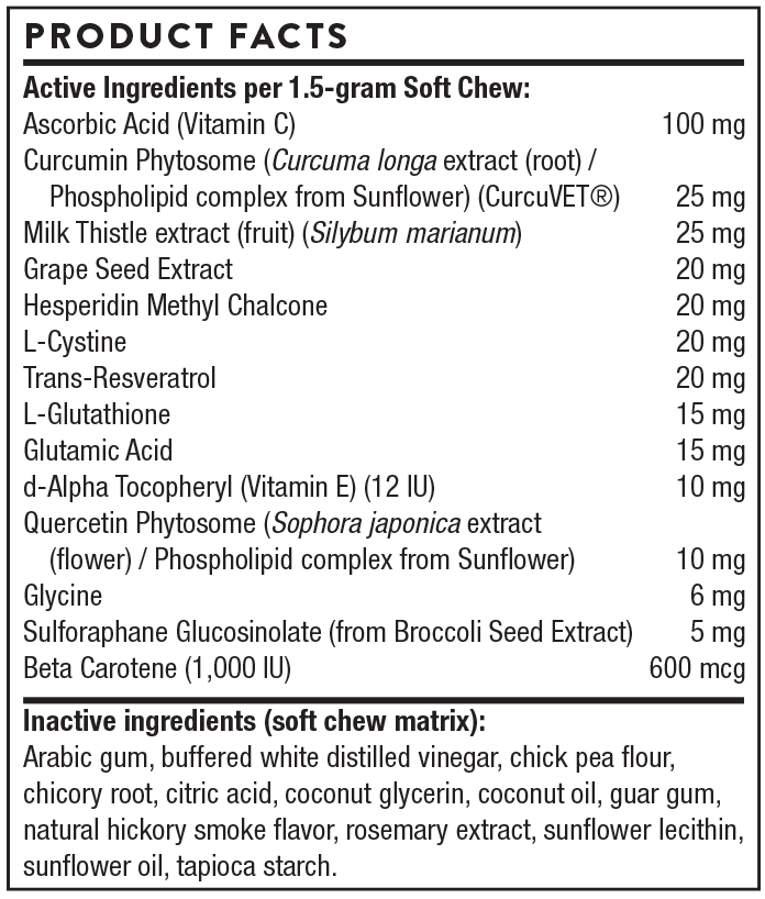 Small Animal Antioxidant (Thorne Vet)