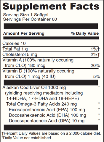 Spm Complete (DaVinci Labs) Supplement Facts