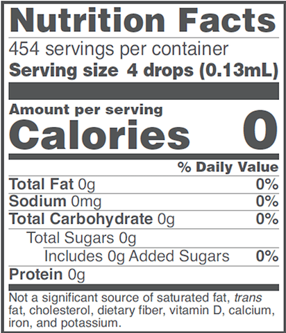 Stevia Extract Liquid (Protocol for Life Balance)