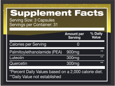 SunBalance - Master Supplements (US Enzymes / Tomorrow's Nutrition PRO) Supplement Facts