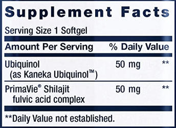 Super Ubiquinol CoQ10 50 mg (Life Extension)