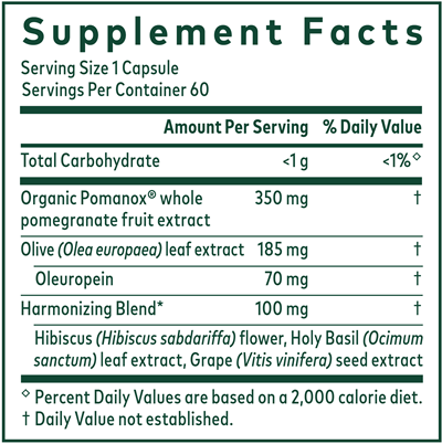 Systolic Complex (Gaia Herbs Professional Solutions) supplement facts