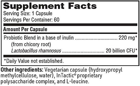 ther-biotic factor 1 sfi health supplement facts