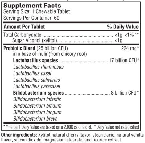 Ther-Biotic Children's Chewable (Klaire Labs)