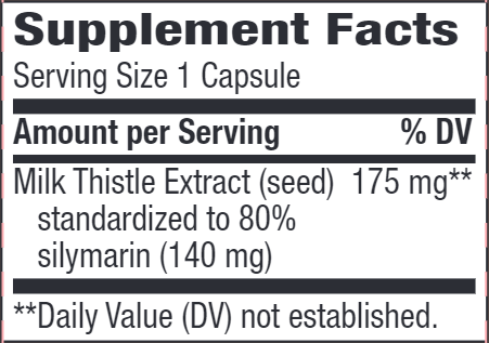 Thisilyn Standardized Milk Thistle Extract (Nature's Way)
