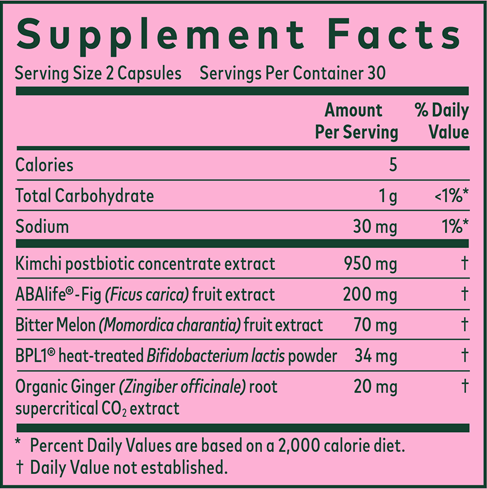 Tri-Glycemic (Gaia Herbs Professional Solutions) supplement facts