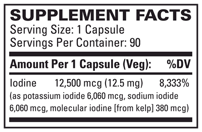Tri Iodine 12.5 mg (Euromedica)