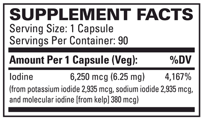 Tri Iodine 6.25 mg (Euromedica)