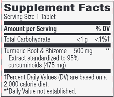 Turmeric Standardized 450 mg (Nature's Way)